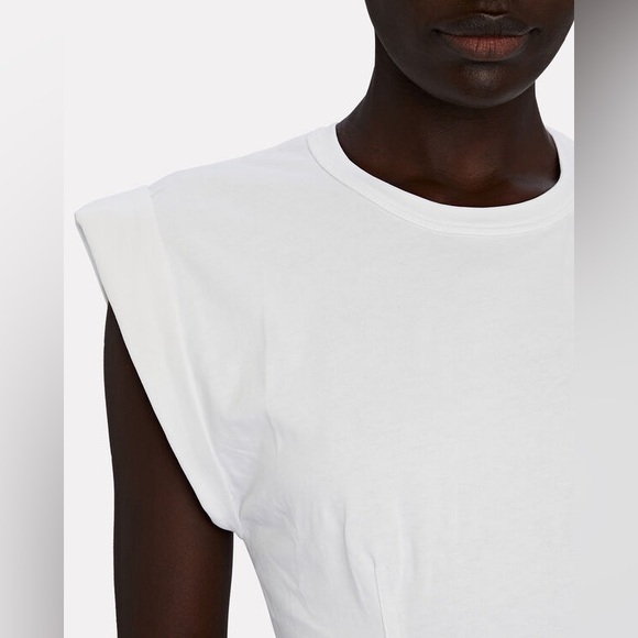 A.L.C. White Corset Tee - Picture 5 of 5